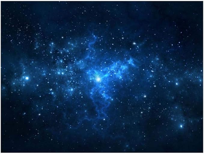 水族馆背景鱼缸装饰图片pvc粘合海报星尘风格背景装饰纸吸附贴花贴纸