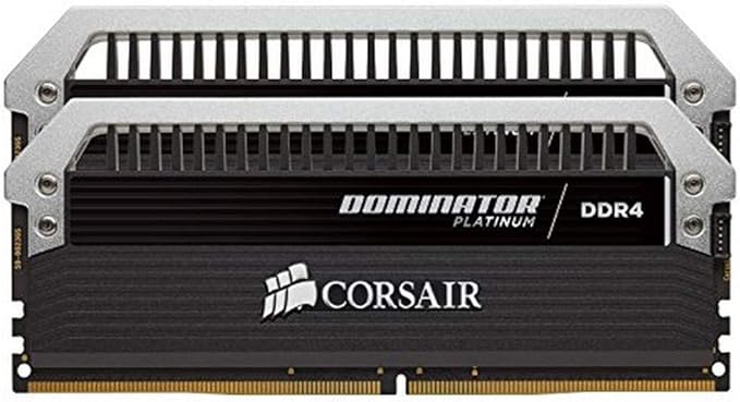 corsair海盗船dominator银灰色系列 32gb (2 x 16gb) ddr4 系统内存