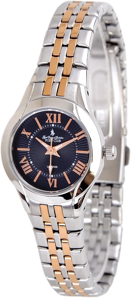 polo club 保罗 品牌时尚女表 高端级商务女士夜光日历 钢带 pl121