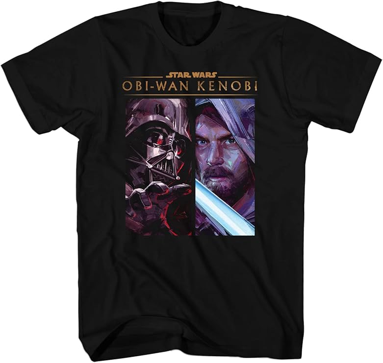 星球大战kenobiobiwan达斯维达面板成人t恤
