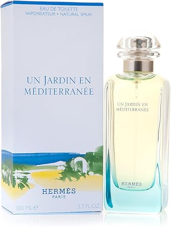 Hermes 爱马仕地中海花园香水又名地中海花园淡香水100ml 进 亚马逊中国 美容化妆