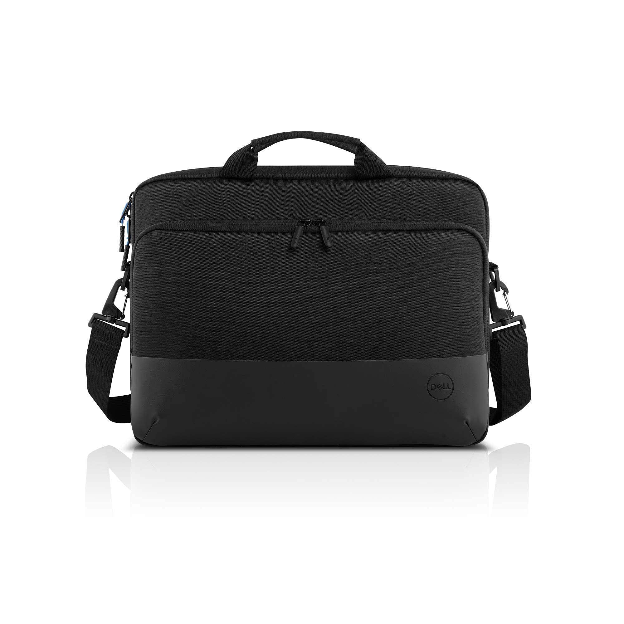 Dell Pro Slim Briefcase 15 - Protect your laptop, tablet, and other essentials inside the eco-friendly Dell Pro Slim Briefcase 15 (PO1520CS), which is designed for work and above
