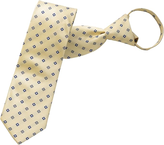 businessman support 一键式领带 拉链式简单领带 大剑宽7.5cm