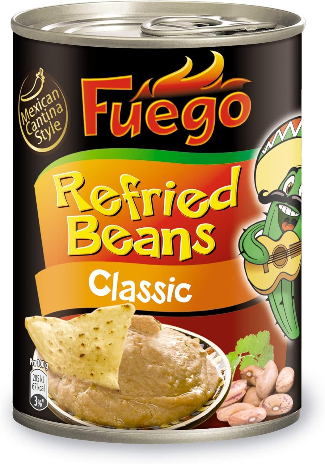 fuego refried beans, 6er pack (6 x 430 g)