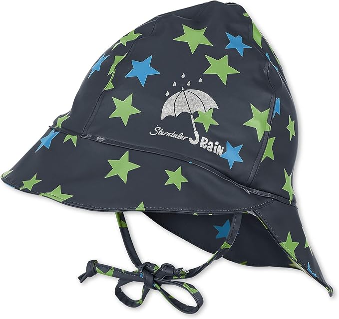 sterntaler 思丹乐 儿童男孩雨帽 带颈部保护罩 *蓝 蓝色 49 : 亚马逊