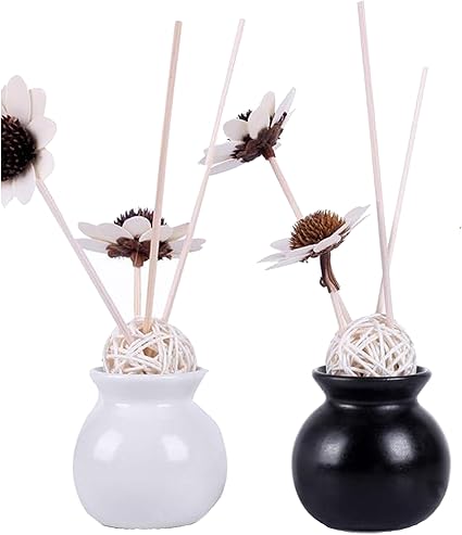 Ruizhimei 蕊之魅无火香薰精油套装黑白两瓶情侣香薰套装r4 薰衣草 Ruizhimei 蕊之魅 价格报价图片