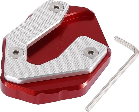 Motoforti 摩托车支架垫支撑板停车支架侧支架延长板红色适用于yamaha Mt 09 Xsr900 亚马逊中国 汽车用品