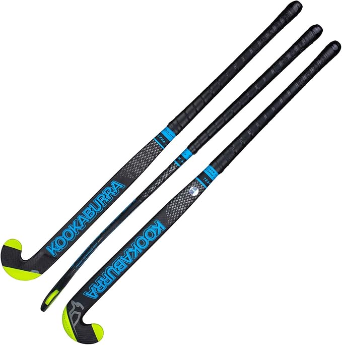 kookaburra 中性 team alpha 曲棍球棒 黑色/蓝色 37.5l