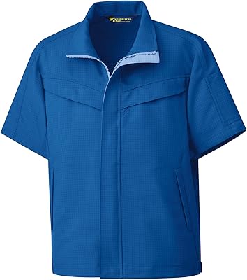 [midori anzen] 短袖夹克衫 ves800 上系列 宝蓝色