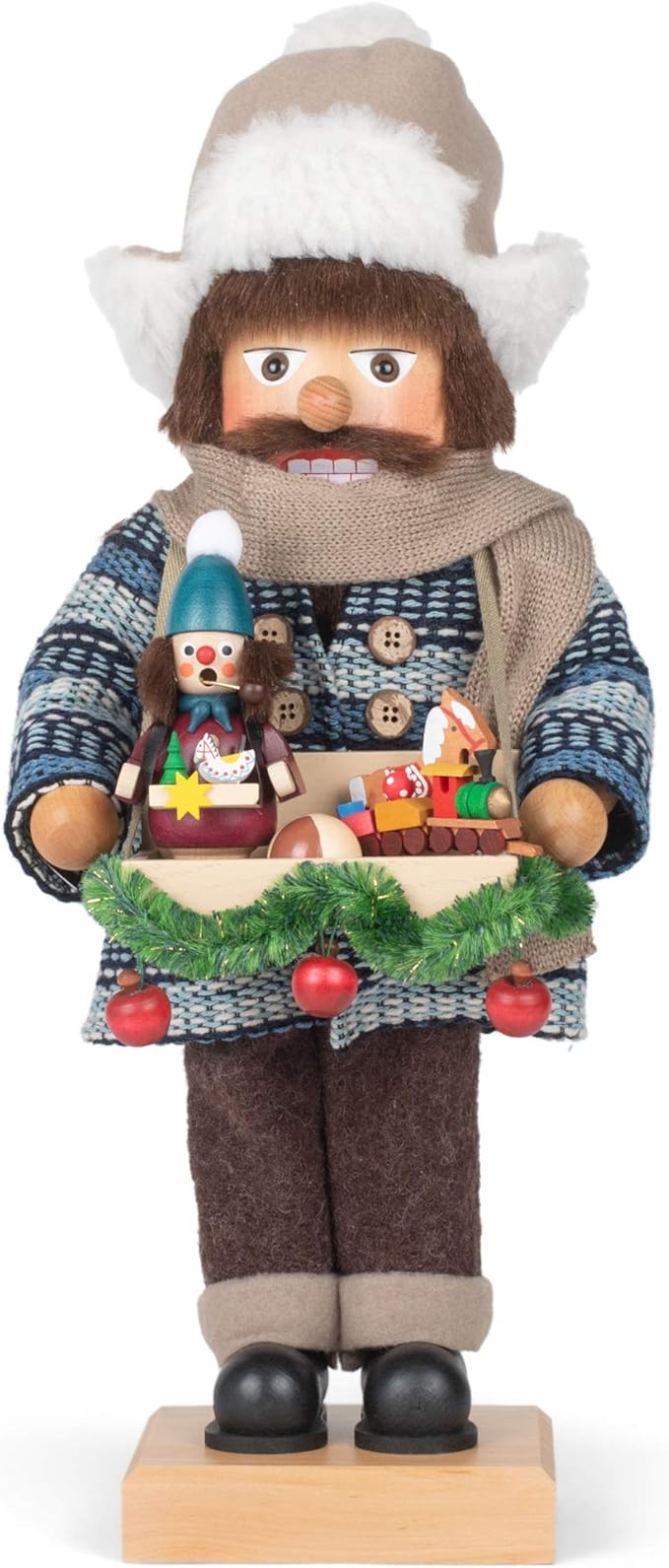 ulbricht nutcracker - 优质尺寸,2,500 件限量版玩具小丑 - 德国制造