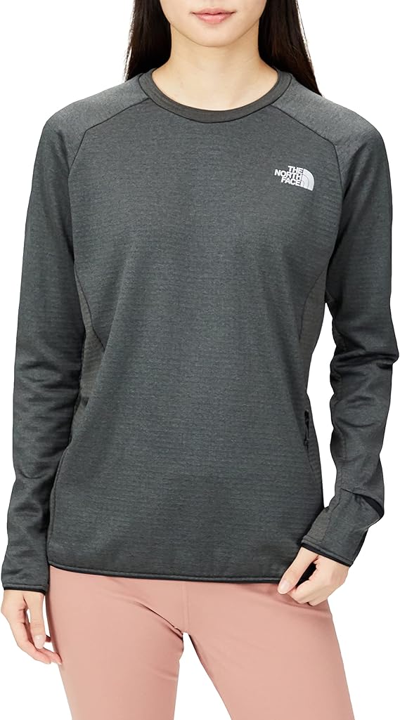 the north face 北面 长袖针织衫 长款t恤 thermal versa grid crew