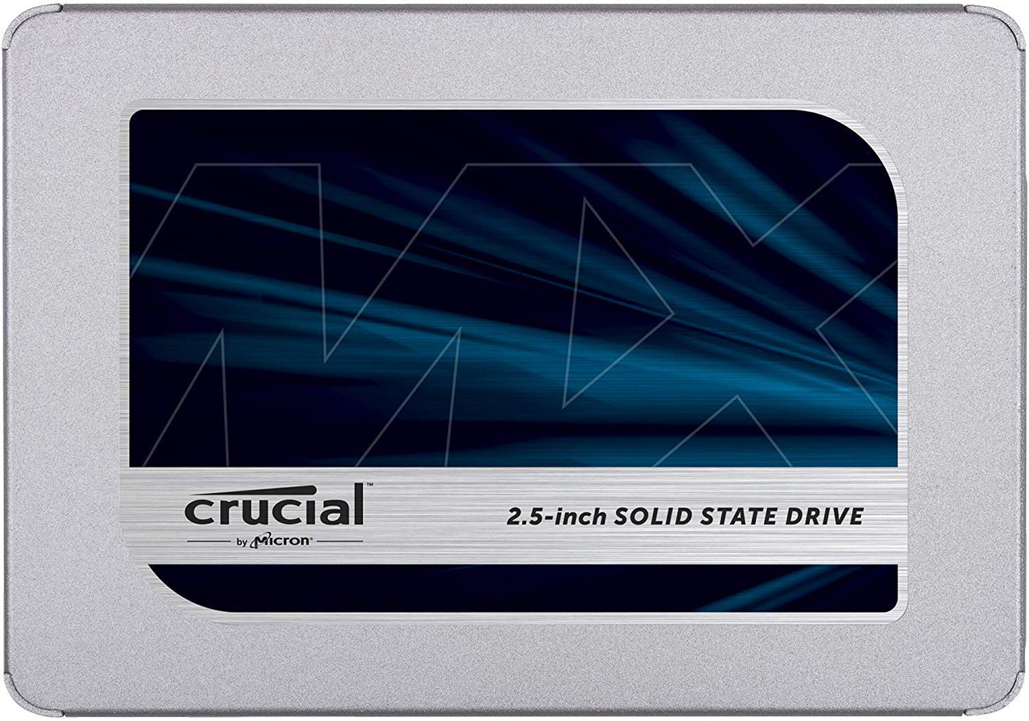 Crucial MX500 500 GB CT500MX500SSD(Z) Up to 560 MB/s(D NAND,SATA,.5 inches, built-in SSD), metallic color