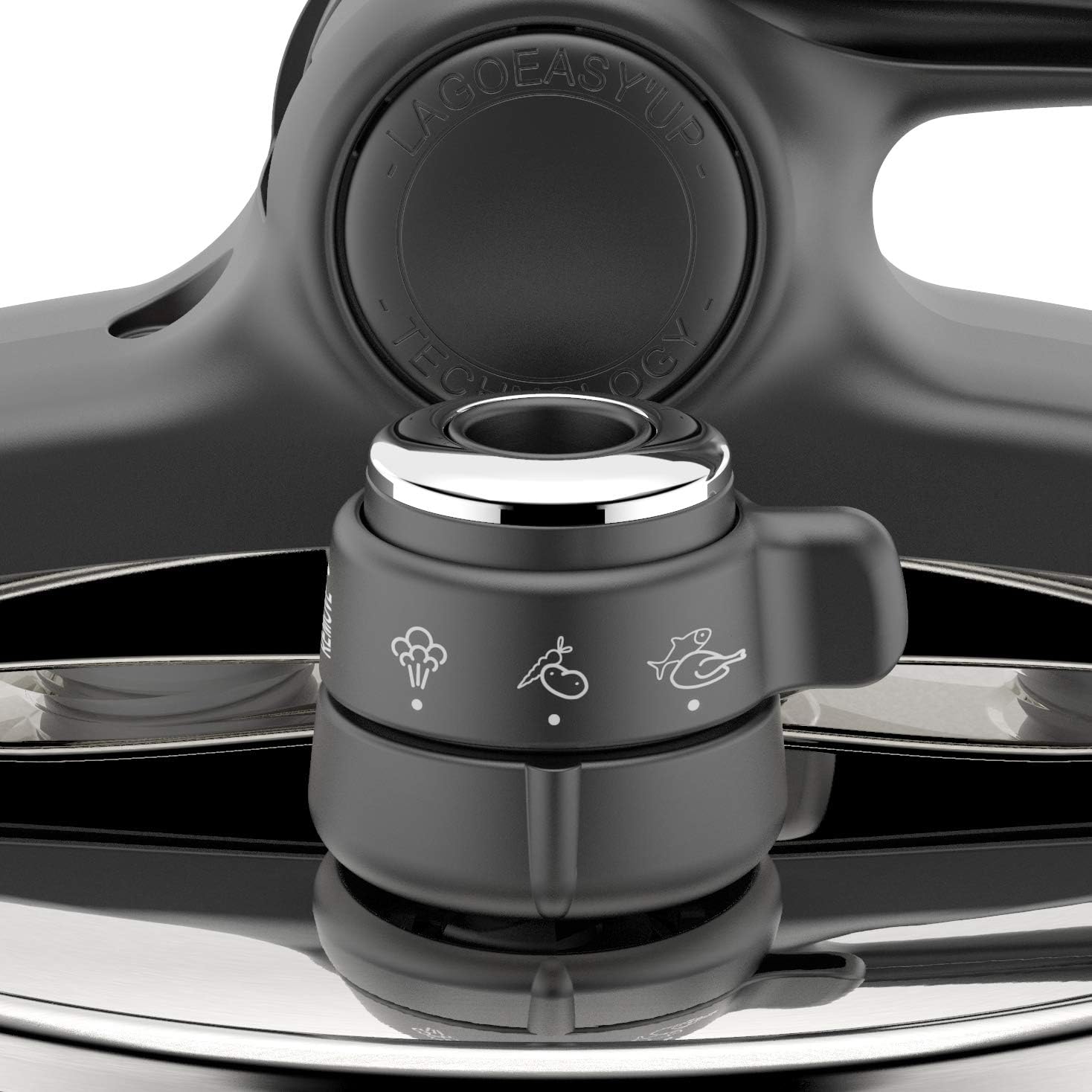 意大利产 Lagostina 拉歌蒂尼 Briosa Lagoeasy'Up 不锈钢压力锅 7L 镇店之宝￥808.37