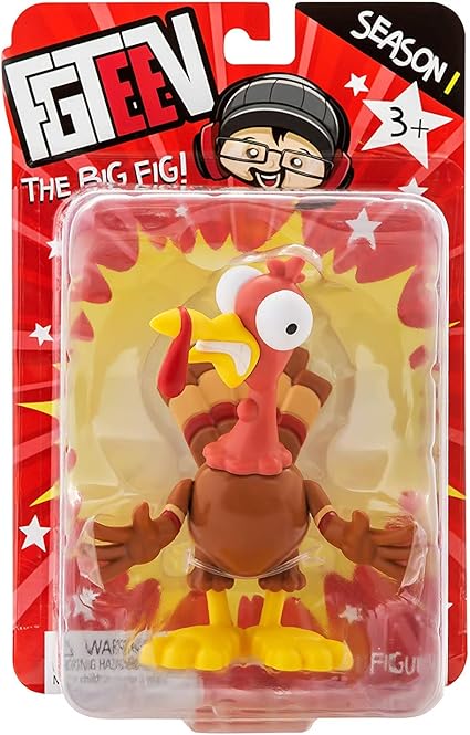 Fgteev Gurkey 火鸡公仔 大人形玩具 1 季 玩具 亚马逊中国