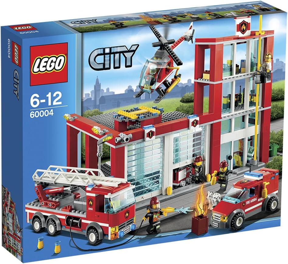 Lego 乐高城市组消防总局 玩具 亚马逊中国