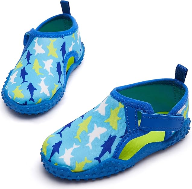 runside 儿童涉水鞋速干防滑幼儿水肤赤脚运动游泳沙滩泳池鞋适合男孩