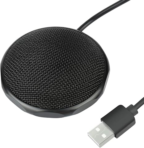 Nbrand-会议USB 麦克风,适用于电脑,LarmTek 桌面会议麦克风即插即用