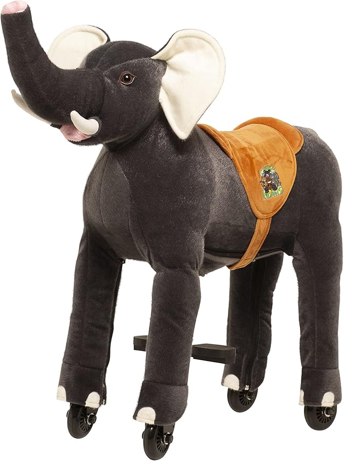 动物骑兵大象"苏丹"中号/大号(适合 5-8 岁儿童,颜色