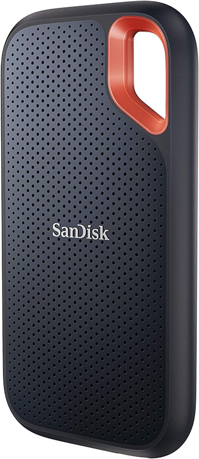 SanDisk 闪迪 4TB Extreme 便携式 SSD 高达 1050MB/s USBC、USB 3.2 Gen 2 外置