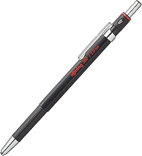 rotring 1904729 300 自动铅笔 2 毫米,10 个盒,黑色外壳