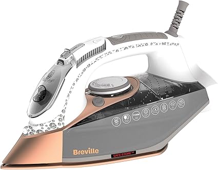 Breville Diamondxpress 3100w 蒸汽熨斗vin401 钻石陶瓷底板 亚马逊中国 小家电