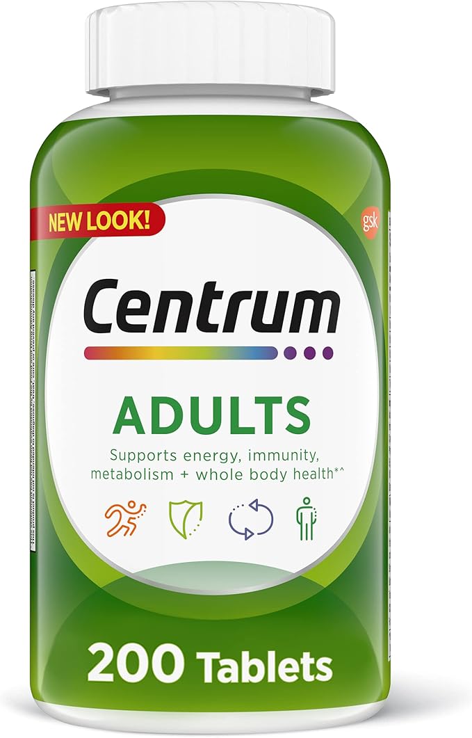 centrum 善存 成人多种维生素矿物质补充片 含有抗氧剂,锌和b族维生素