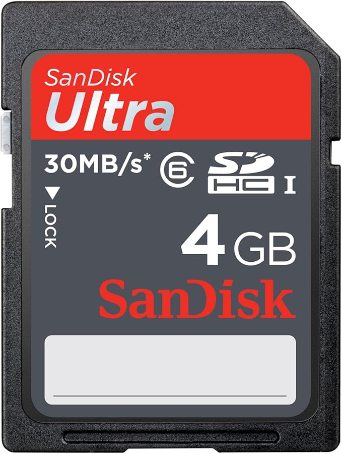 sandisk 闪迪-sandisk ultra 4gb sdhc class 6 flash memory card