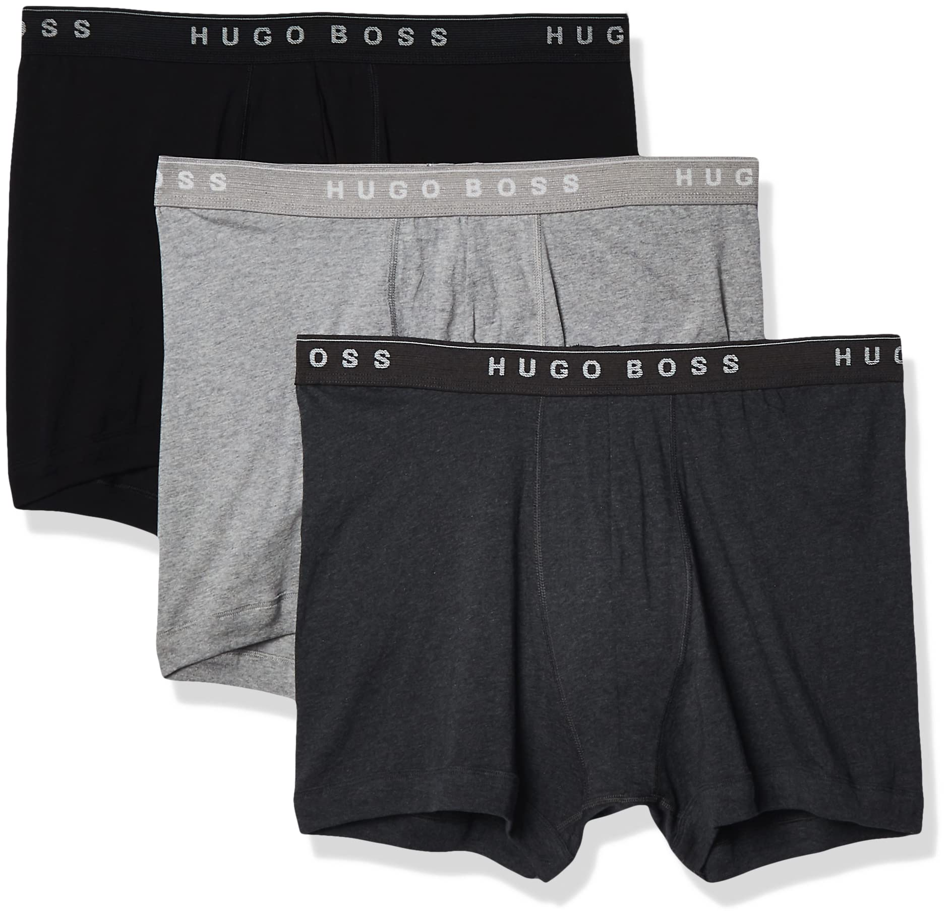 HUGO BOSS Men's 3-piece cotton boxers