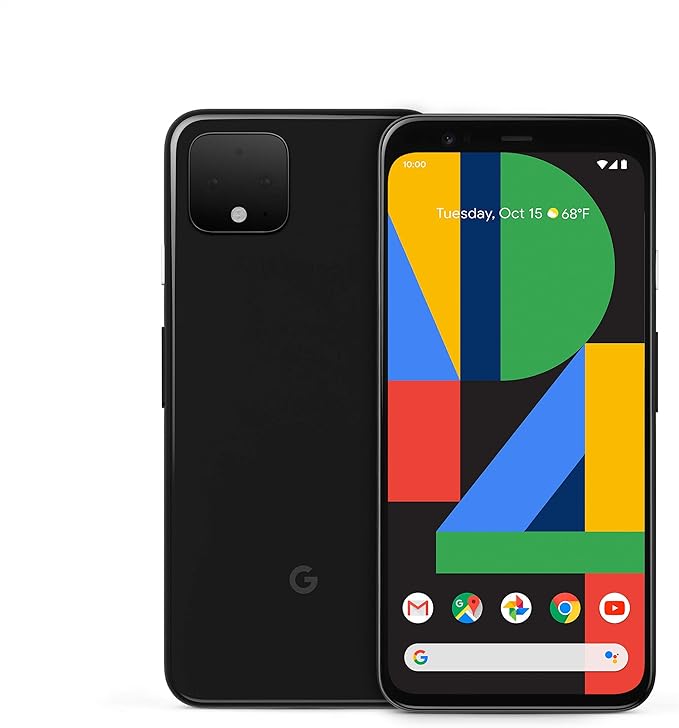 Google 谷歌pixel 4 解锁手机 黑色 128gb 亚马逊中国 手机通讯