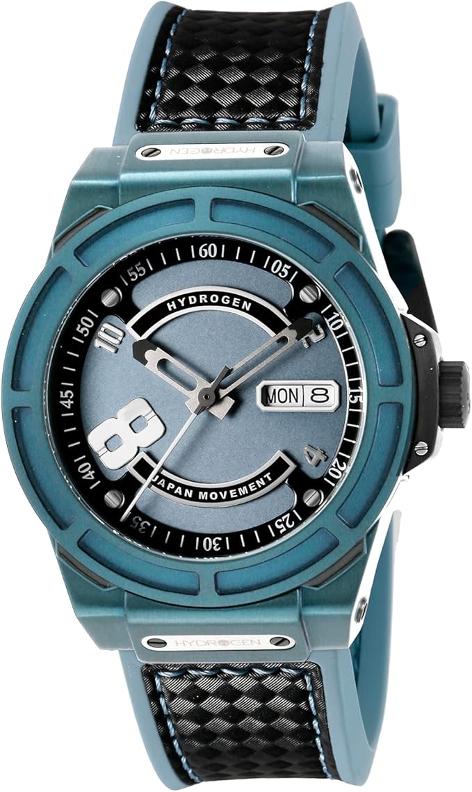 hydrogen 手表 otto hw224008 男士 蓝色 : 亚马逊中国: 钟表