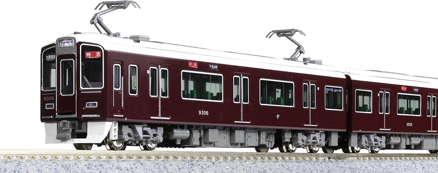 kato n轨距 阪急电铁9300系 京都线 基本套装 4辆 10-1365 铁道模型