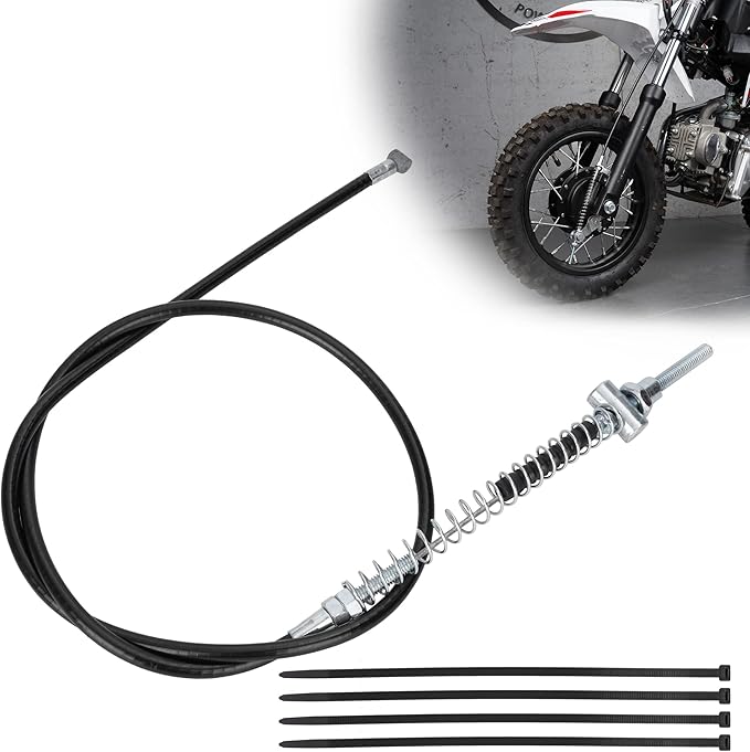 3 英寸 m8 鼓式制动电缆,耐用迷你自行车刹车线适用于 50cc 70cc 90cc