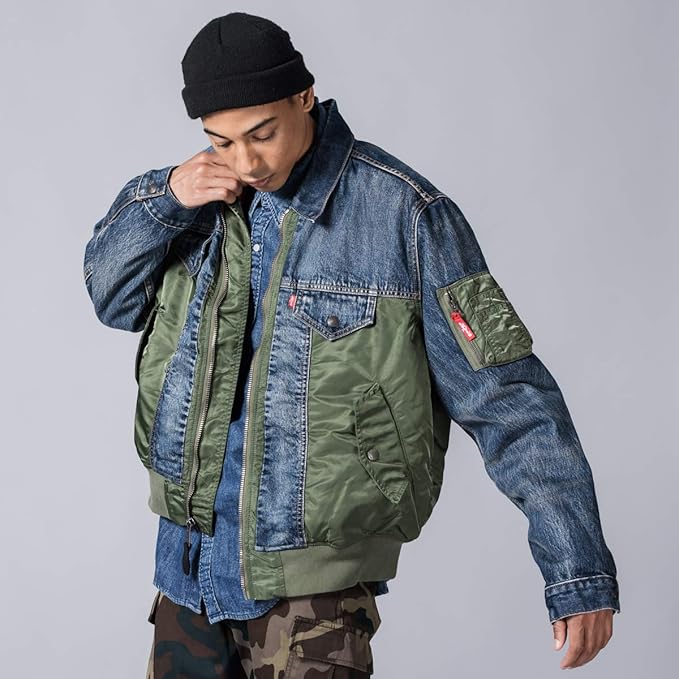 Levi S 李维斯ma 1 混合风夹克男士多色us S 日本サイズm相当 Levi S 服饰箱包 亚马逊中国