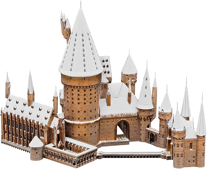 metal earth 高级系列哈利波特霍格沃茨城堡 3d 金属模型套件