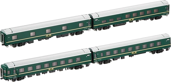 Kato N轨距24系黄昏特快加挂4节车厢套装10 870 铁路模型客车 玩具 亚马逊中国