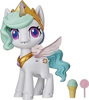 my little pony 神奇之吻独角兽公主 celestia,互动独角兽公仔,带 3
