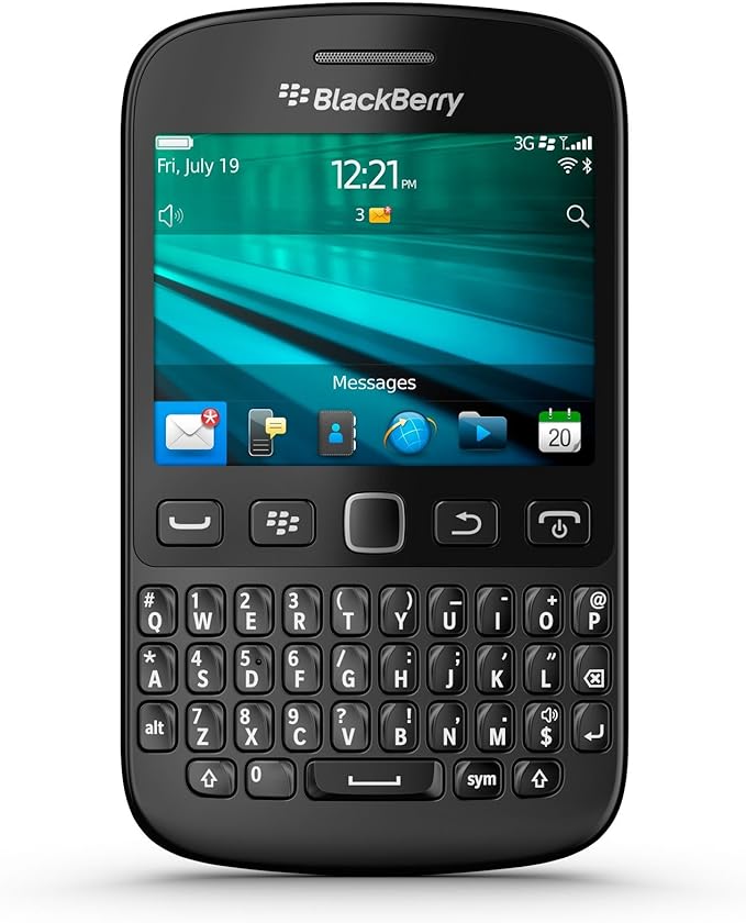 blackberry 黑莓 9720 uk 无锁机智能手机 - 黑色