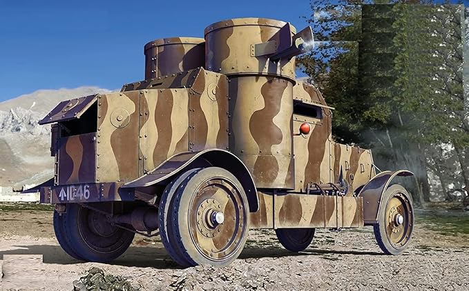 miniart 39021 - 1/35 奥斯汀装甲车印度图案.英国服务.内部