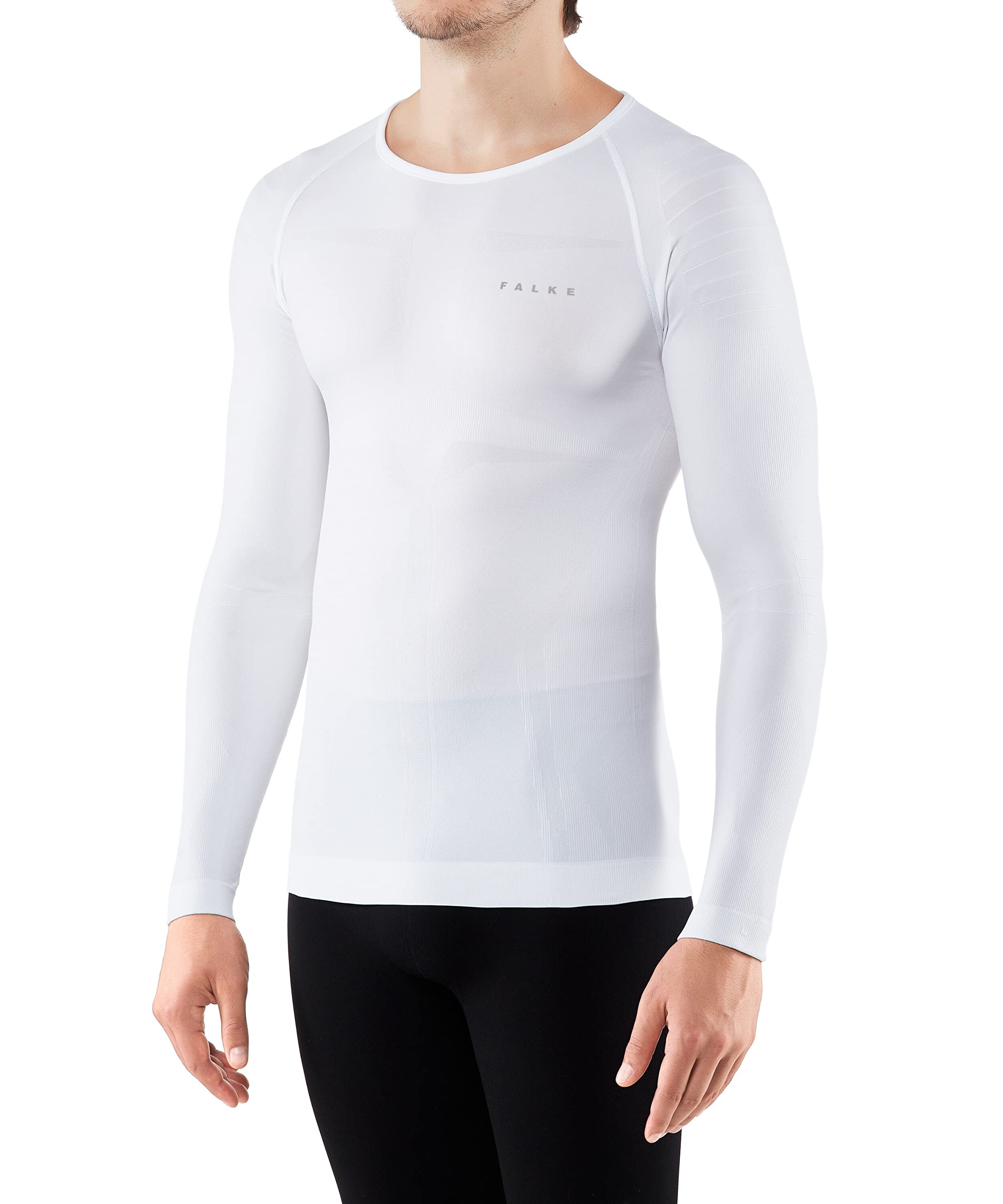 Falke Men's warm long sleeve tight thermal underwear shirt