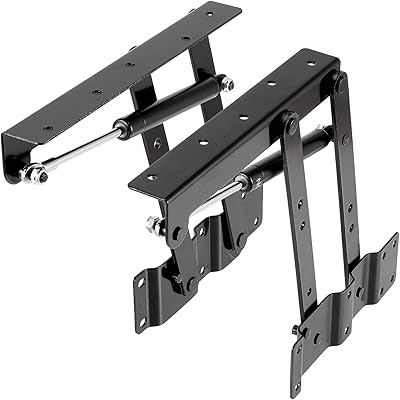 9 厘米)升高顶铰链 茶咖啡桌铰链机构弹簧折叠支架支架家具五金件升降