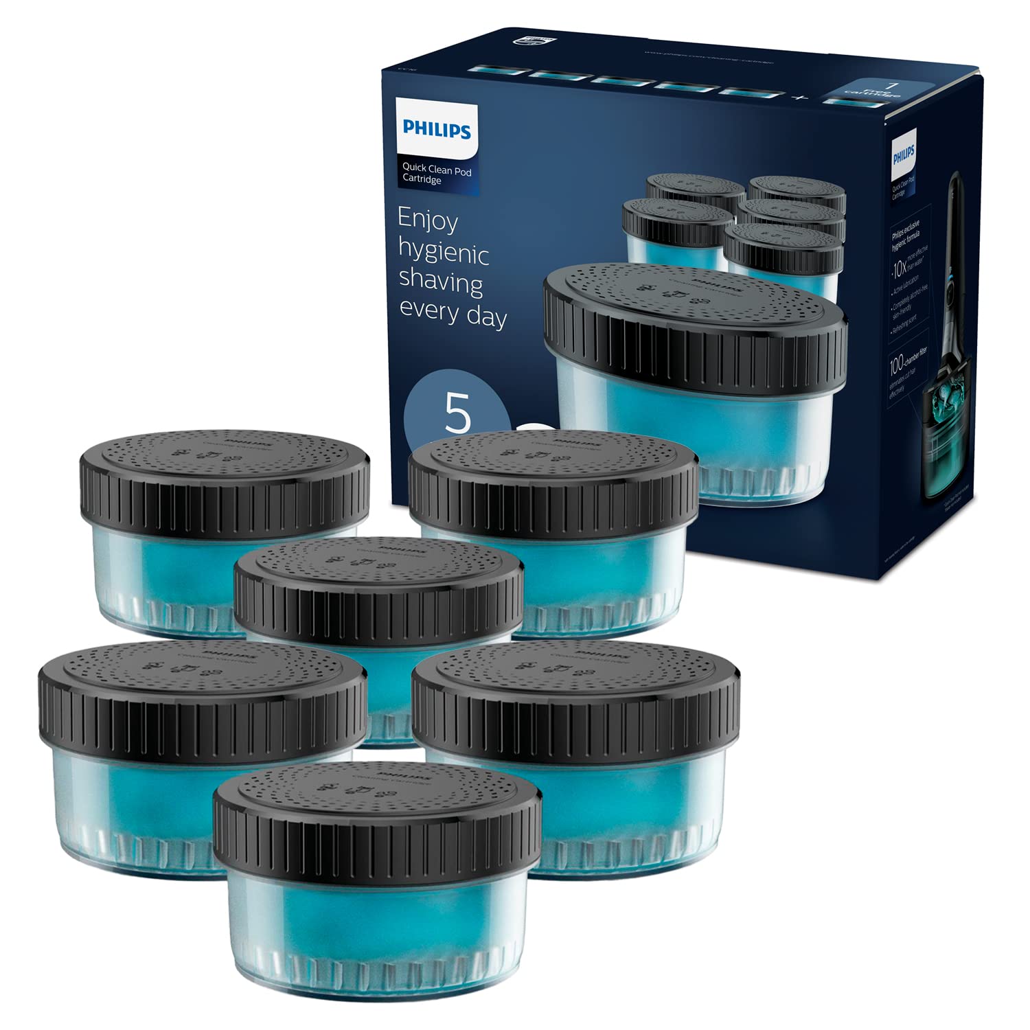 Philips CC16/50 Quick Clean Pod refill,960 ml,6 pieces