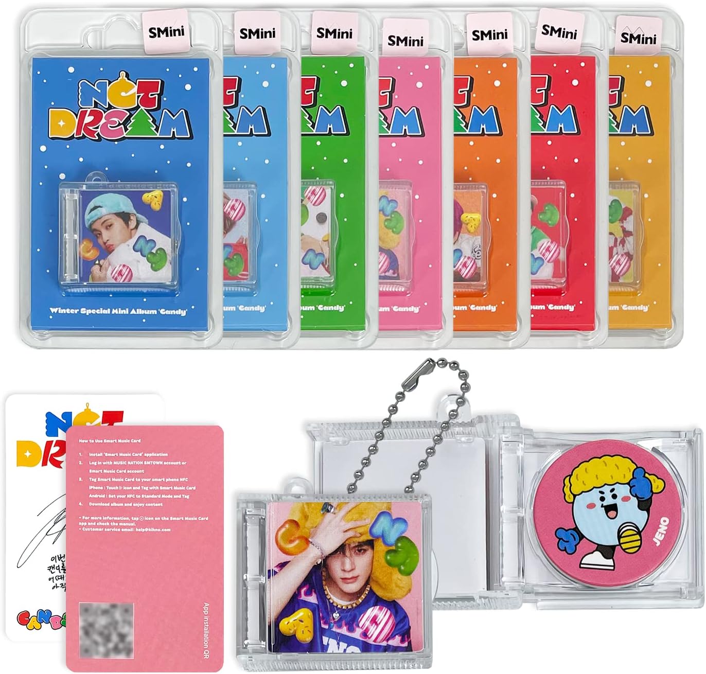 NCT DREAM - [DREAM( )SCAPE] Album Details (QR Ver. & SMini Ver.) : r/NCT