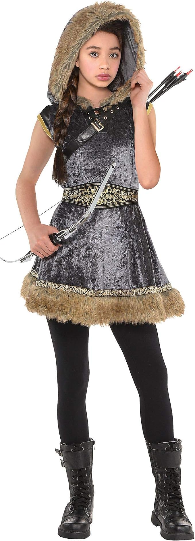 amscan 射手小姐儿童罗宾汉服装 大 多种颜色