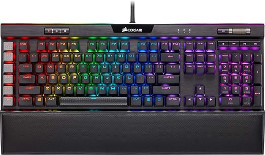 corsair 美商海盗船 k95 rgb platinum xt 机械游戏键盘,背光rgb led