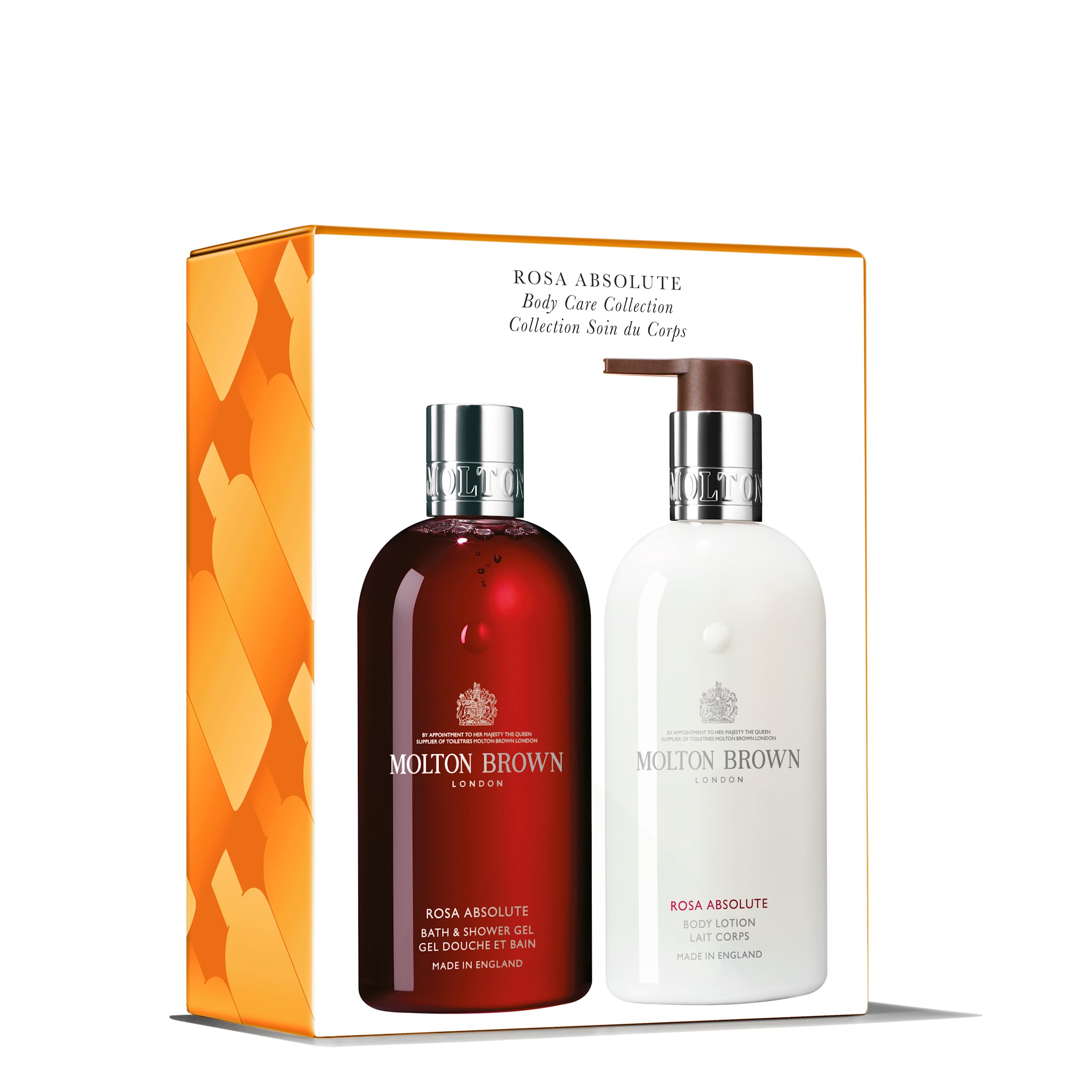 The Molton Brown Rosa Absolute Body Care series comes in 600 ml