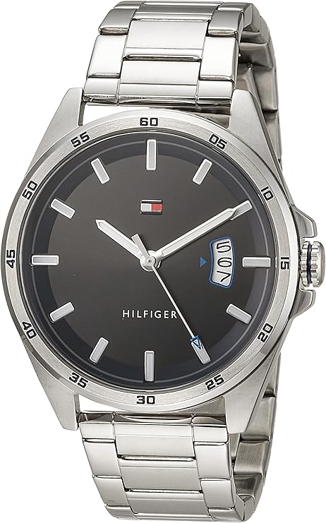 [tommy hilfiger] 手表 carter 1791910 男士 银色 [ 商品]