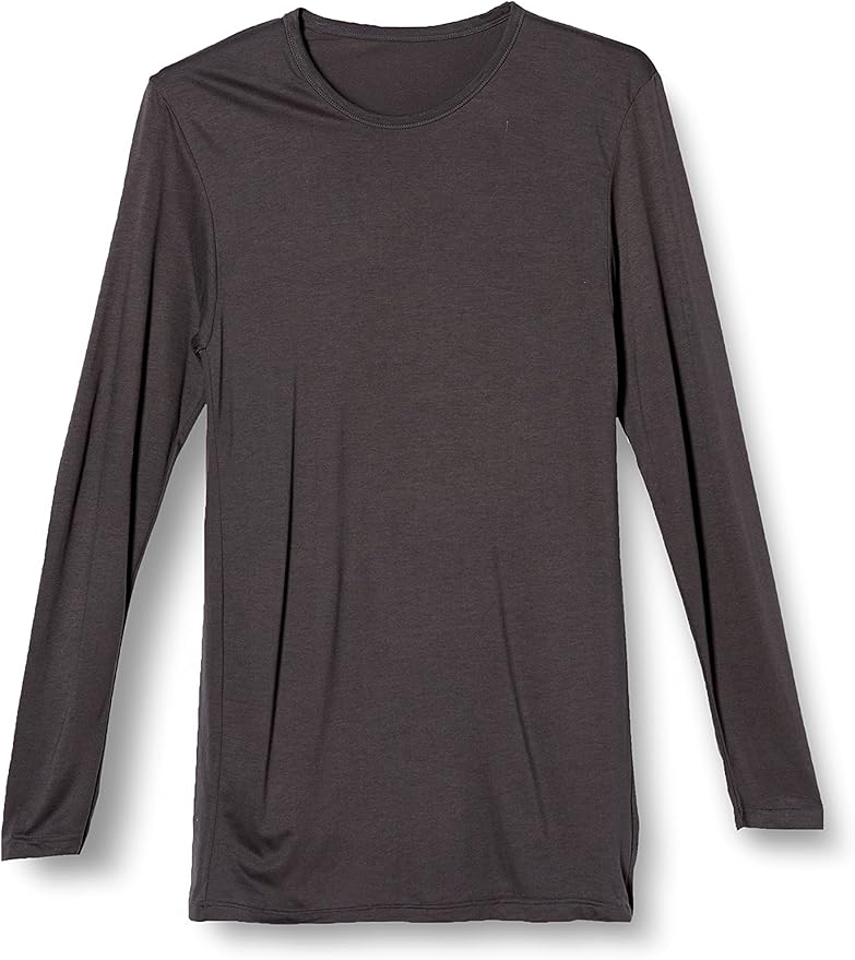 gunze 郡是 长袖衬衫 bodywarm 腈纶混纺 yw1508h 男士