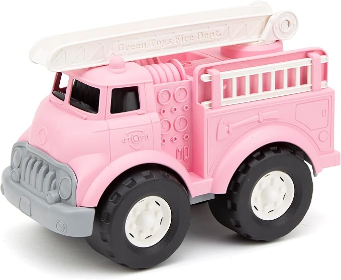 green toys 消防车粉色 cb