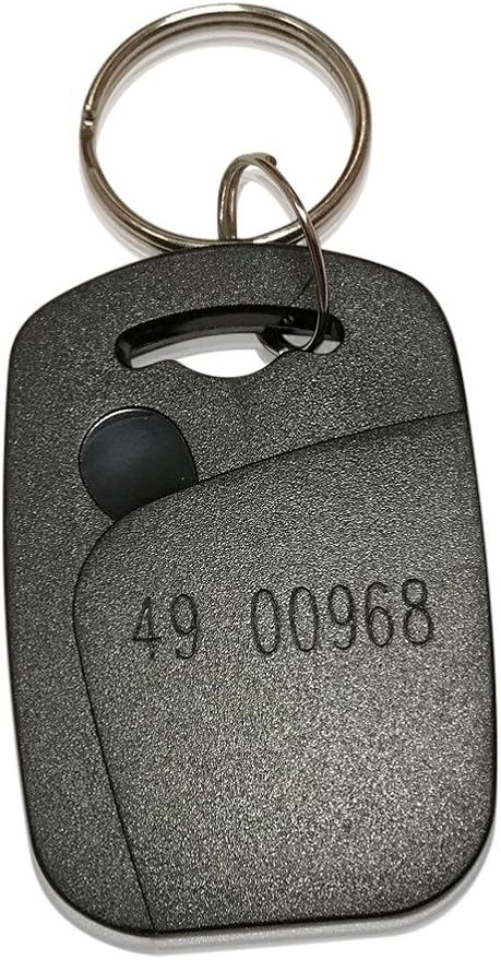 200 个矩形 26 位近距离钥匙挂件 weigand prox keyfobs authorizid