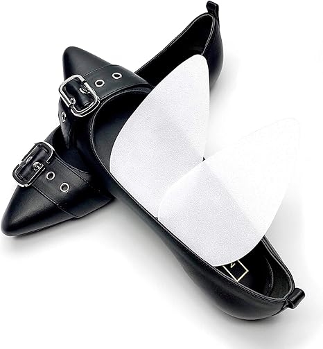 Safety Walk 高级预裁尖头鞋底保护垫贴纸女士鞋高跟鞋男士鞋底底 防滑1双哑光透明 亚马逊中国 鞋靴